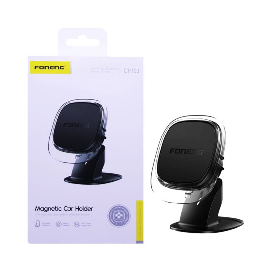 Foneng Magnetic Car Phone Holder CP103 for Dashboard Black